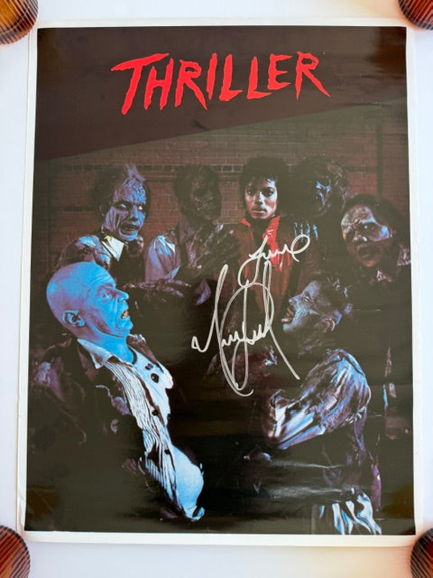 MICHAEL JACKSON Autographed 
