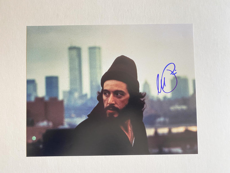 AL PACINO autographed "Serpico" 11x14 photo