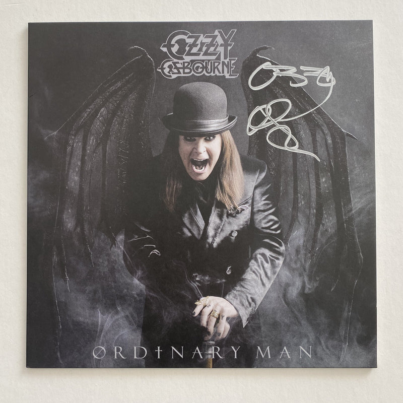 OZZY OSBOURNE autographed "Ordinary Man"