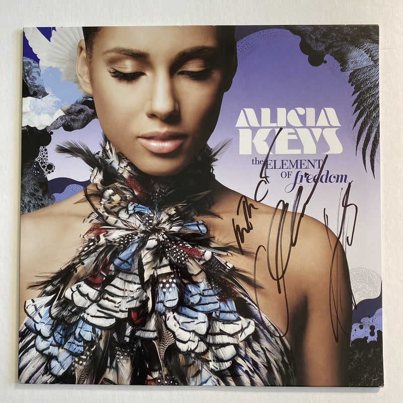 ALICIA KEYS autographed "The Element of Freedom"