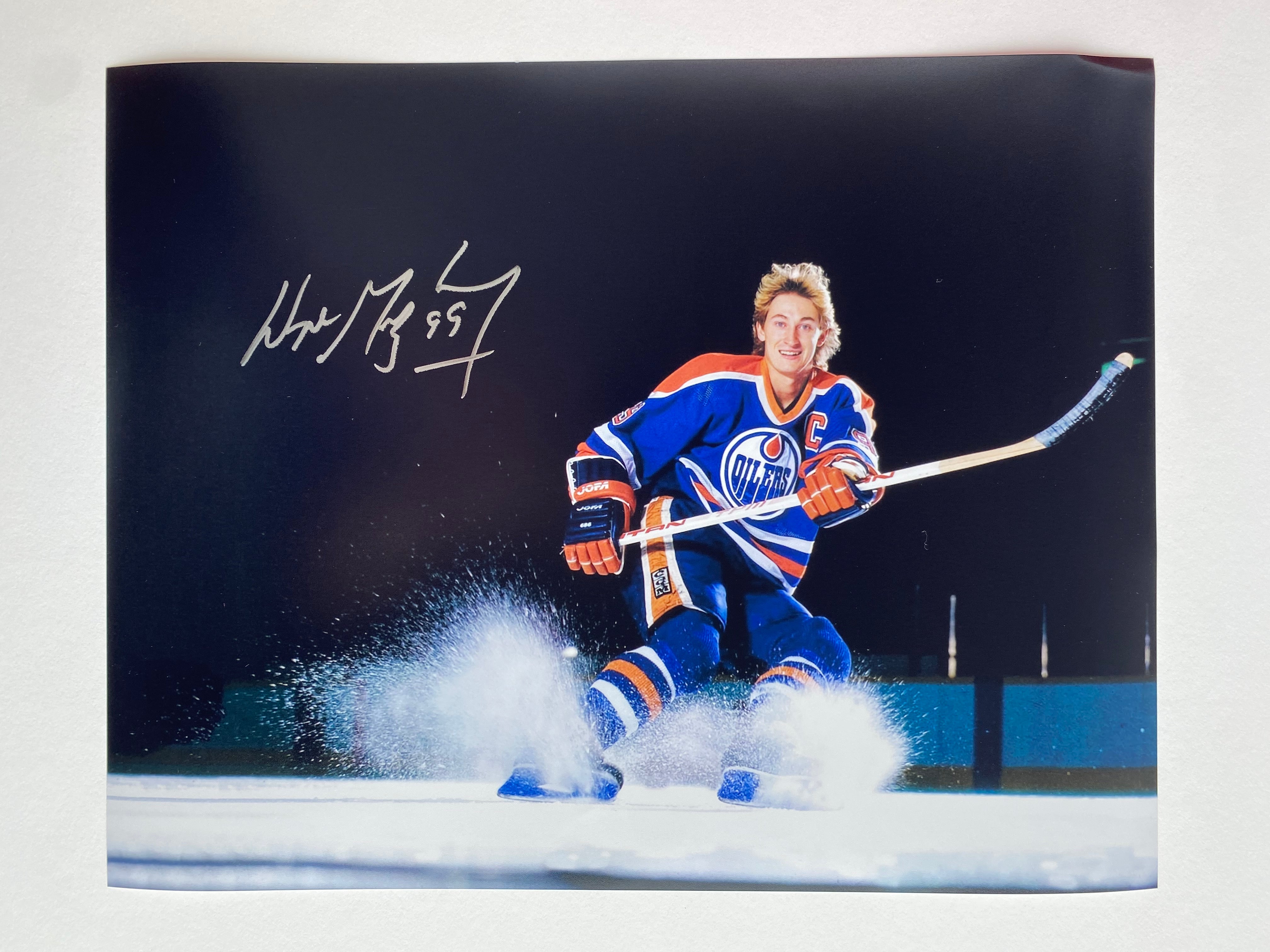 Wayne Gretzky - Autographed Signed Poster