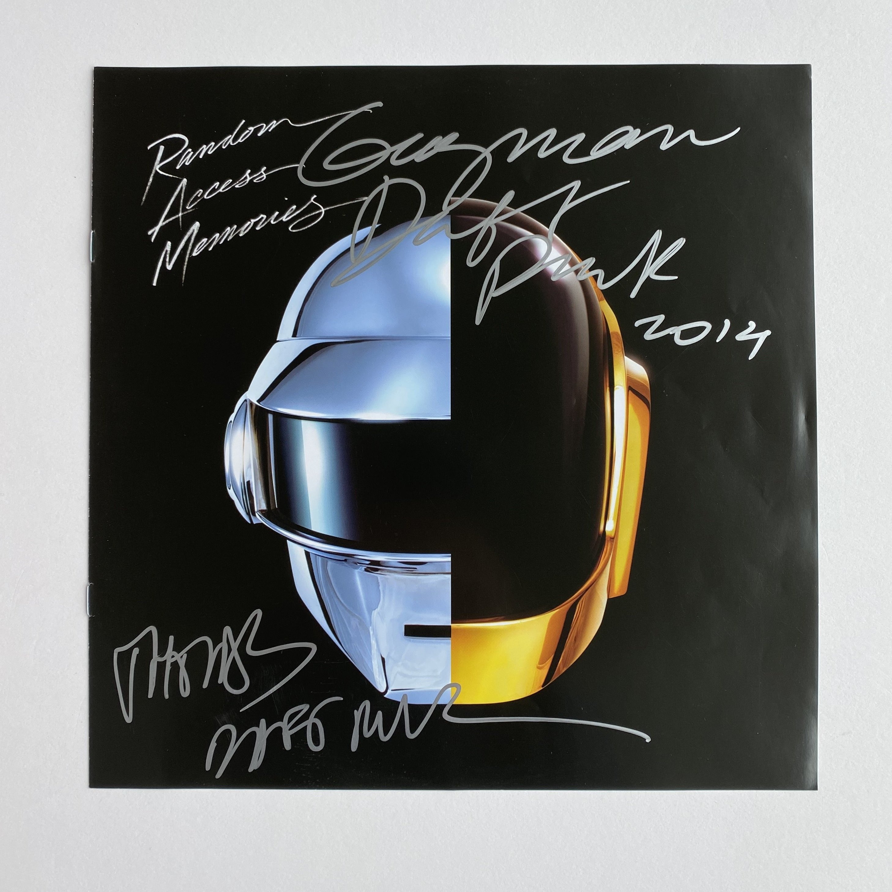 DAFT PUNK autographed