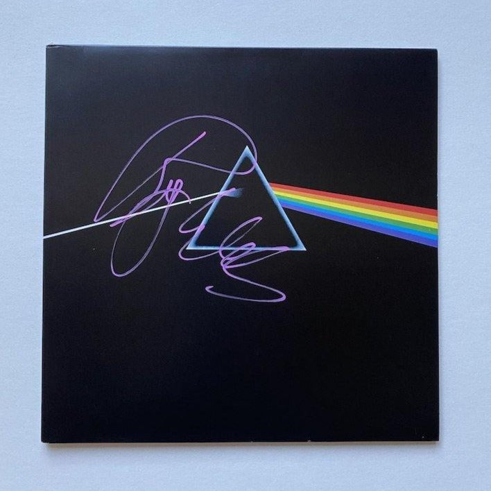PINK FLOYD / ROGER WATERS autographed "Dark Side Of The Moon"