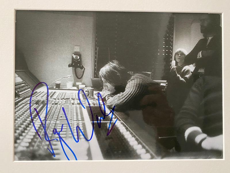ROGER WATERS autographed "Abbey Road Studios" 8x12 photo