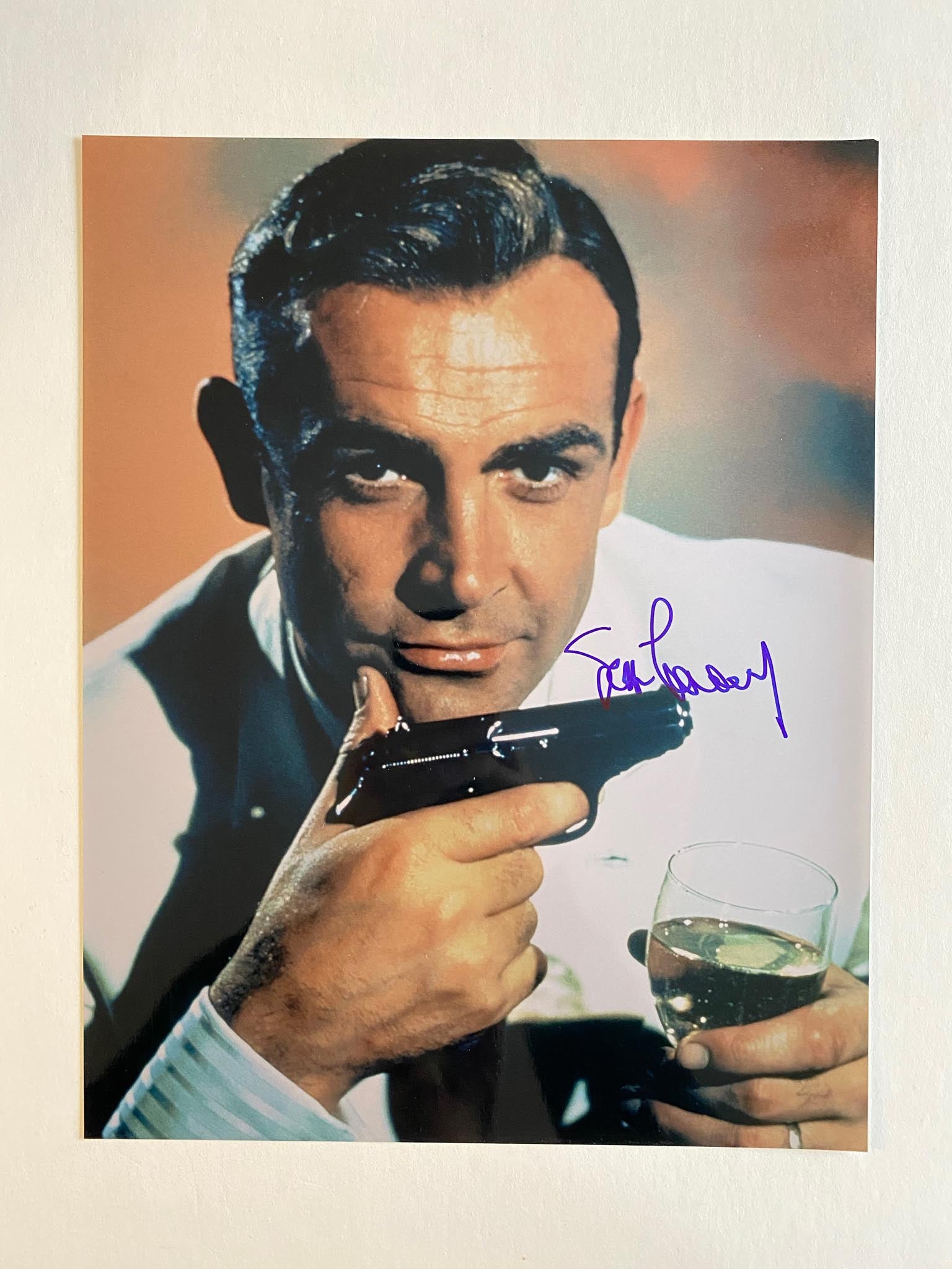 SEAN CONNERY autographed 