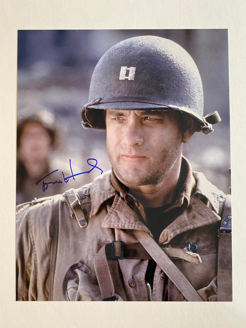 TOM HANKS autographed "Saving Private Ryan" 11x14 photo