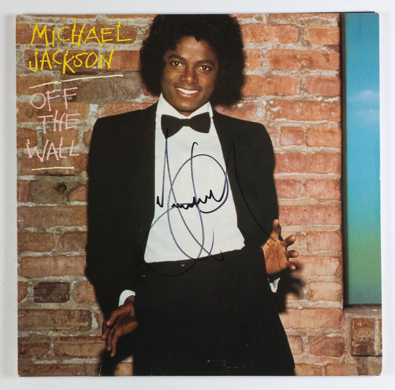 MICHAEL JACKSON autographed "Off The Wall"