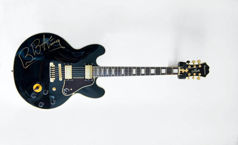 B.B. KING autographed Epiphone Lucille
