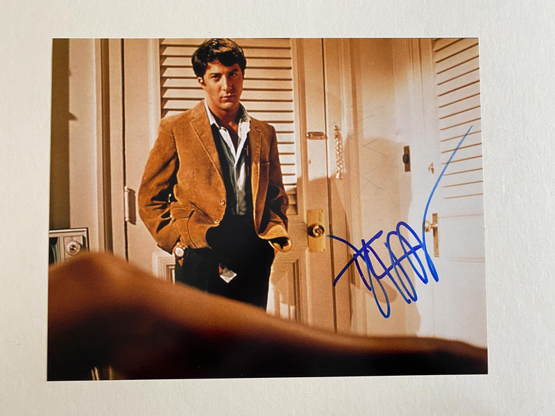 DUSTIN HOFFMAN autographed "The Graduate" 11x14 photo