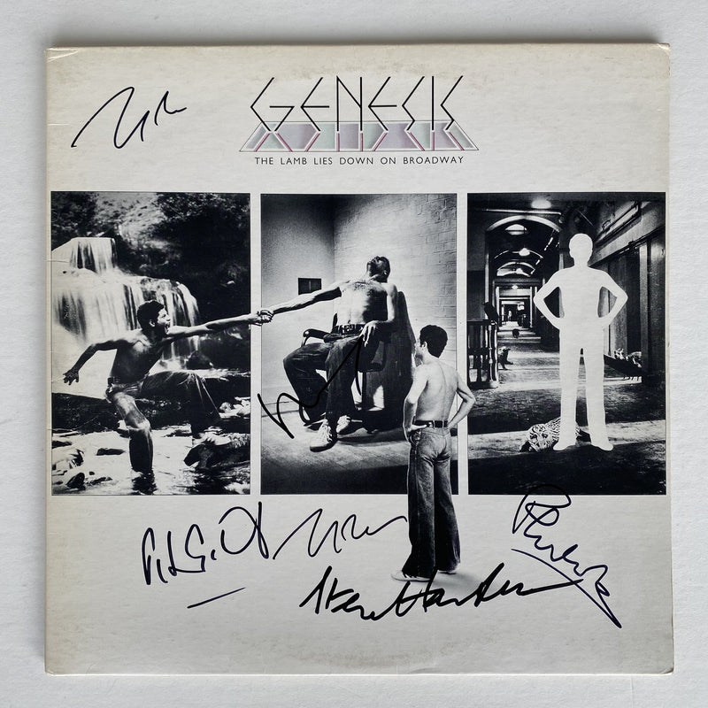GENESIS autographed "The Lamb Lies Down on Broadway"