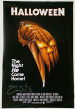 "Halloween" autographed by JAMIE LEE CURTIS