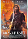 "Braveheart" autographed by MEL GIBSON