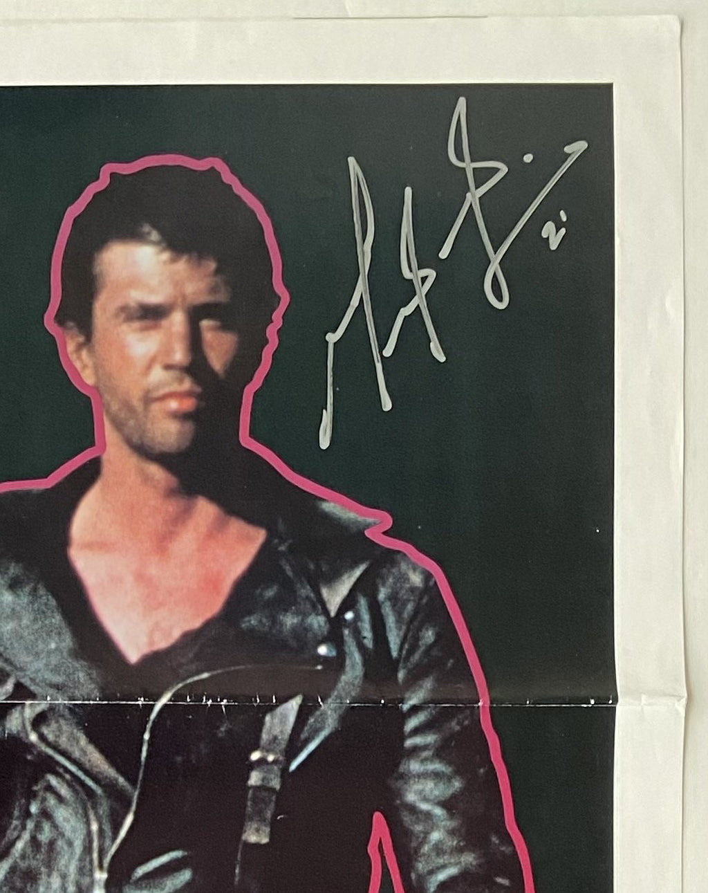 "The Road Warrior" autographed by MEL GIBSON