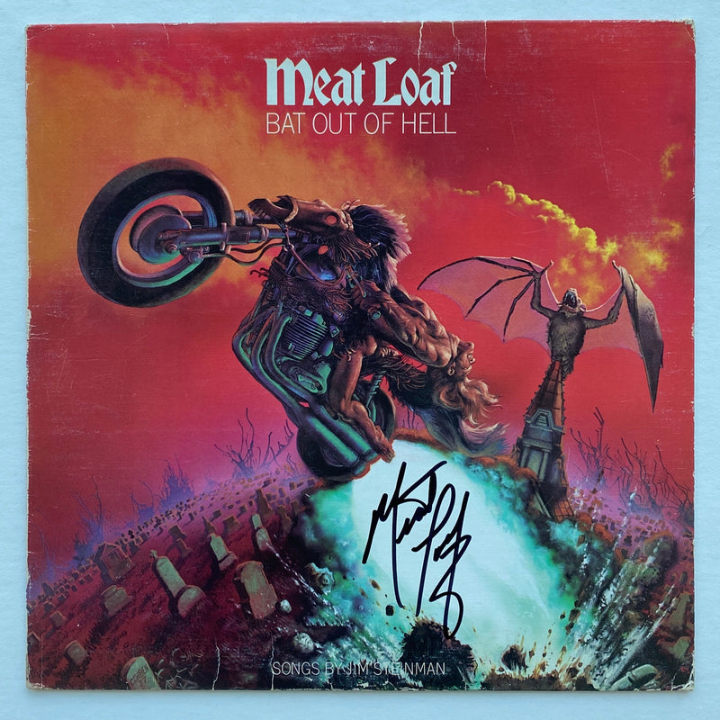 MEATLOAF autographed "Bat Out Of Hell"