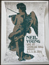 NEIL YOUNG autographed "Live At Carnegie Hall" Poster