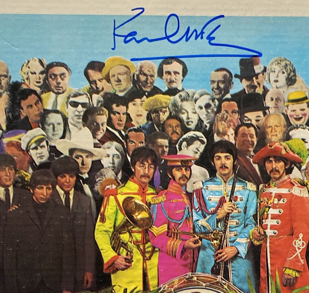 PAUL McCARTNEY autographed "Sgt. Peppers Lonely Hearts Club Band"