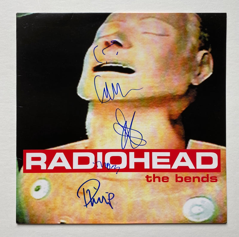RADIOHEAD autographed "The Bends"