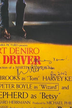 "Taxi Driver" autographed by ROBERT DENIRO with "Merry Xmas!" inscription