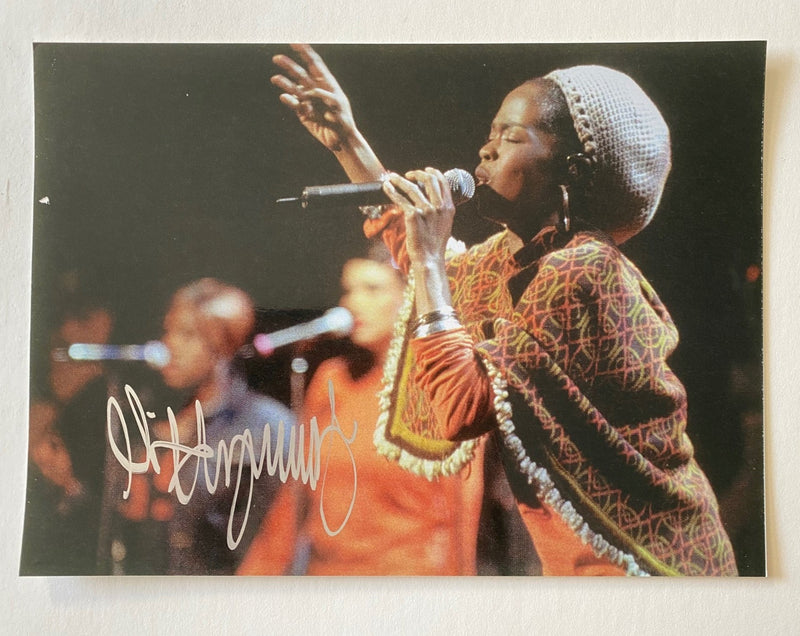 LAURYN HILL autographed 8x11 photo