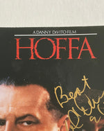 "Hoffa" autographed by JACK NICHOLSON and DANNY DEVITO