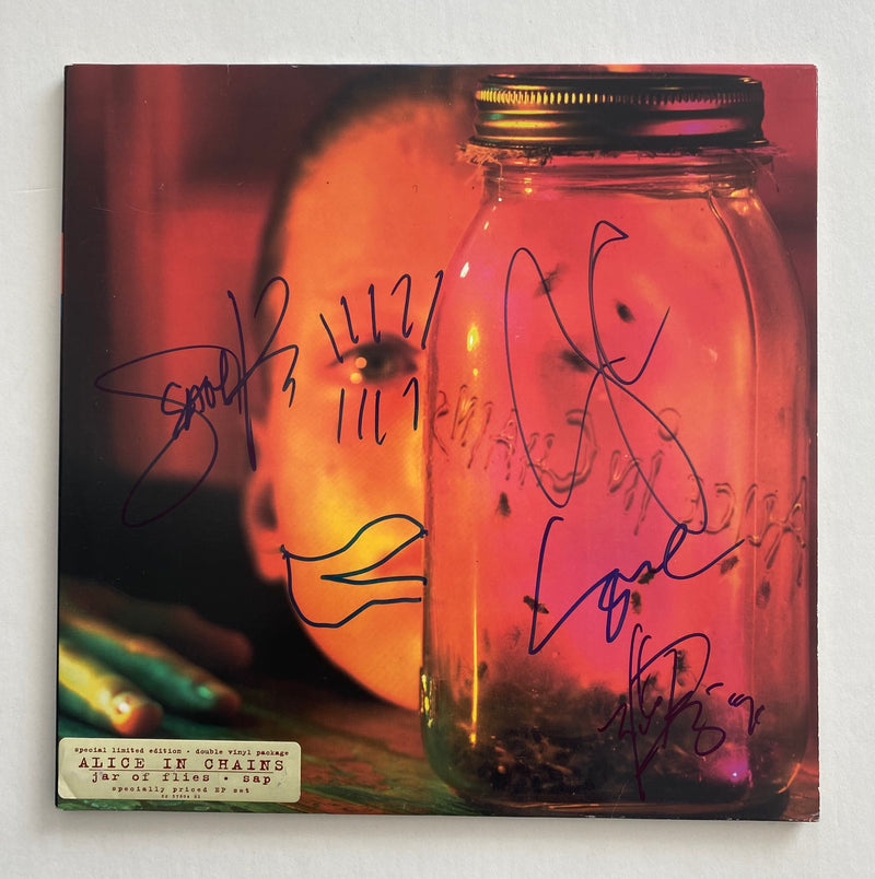 ALICE IN CHAINS autographed "Jar Of Flies"