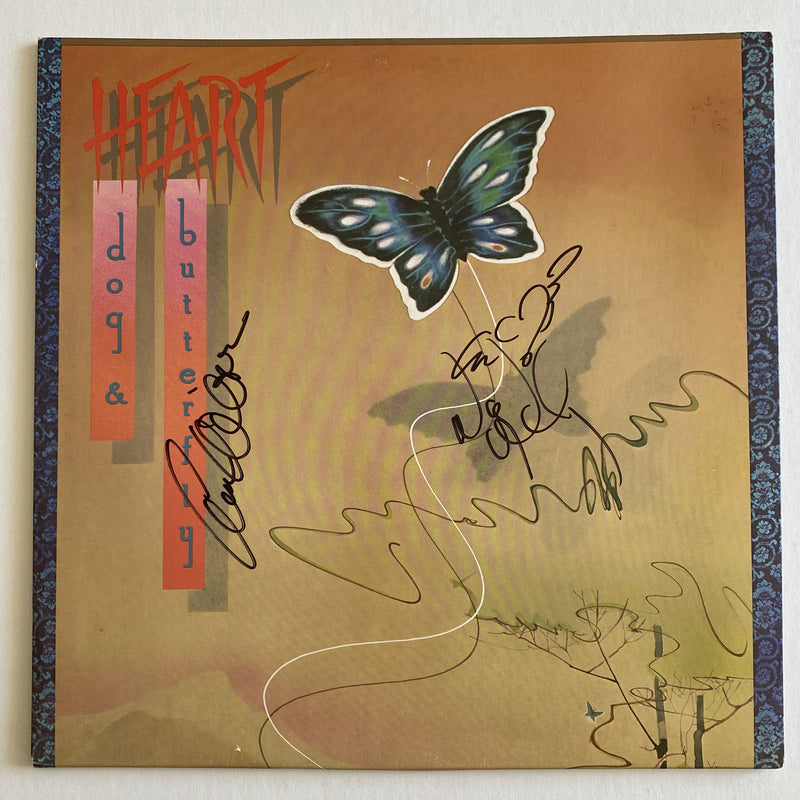 HEART autographed "Dog & Butterfly"