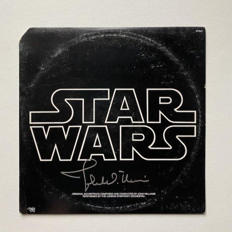 JOHN WILLIAMS autographed "Star Wars" soundtrack