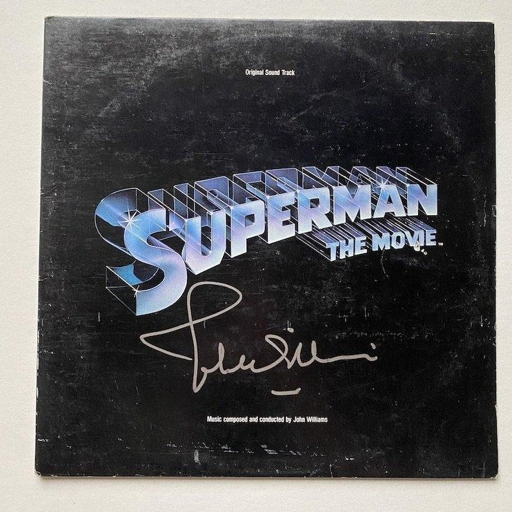JOHN WILLIAMS autographed "Superman The Movie"