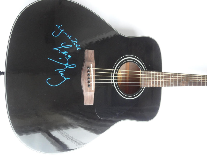 LANA DEL RAY autographed acoustic Epiphone