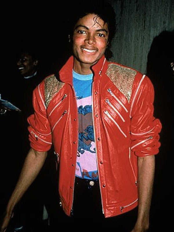 MICHAEL JACKSON autographed "Beat It" replica red leather jacket – Signature Library