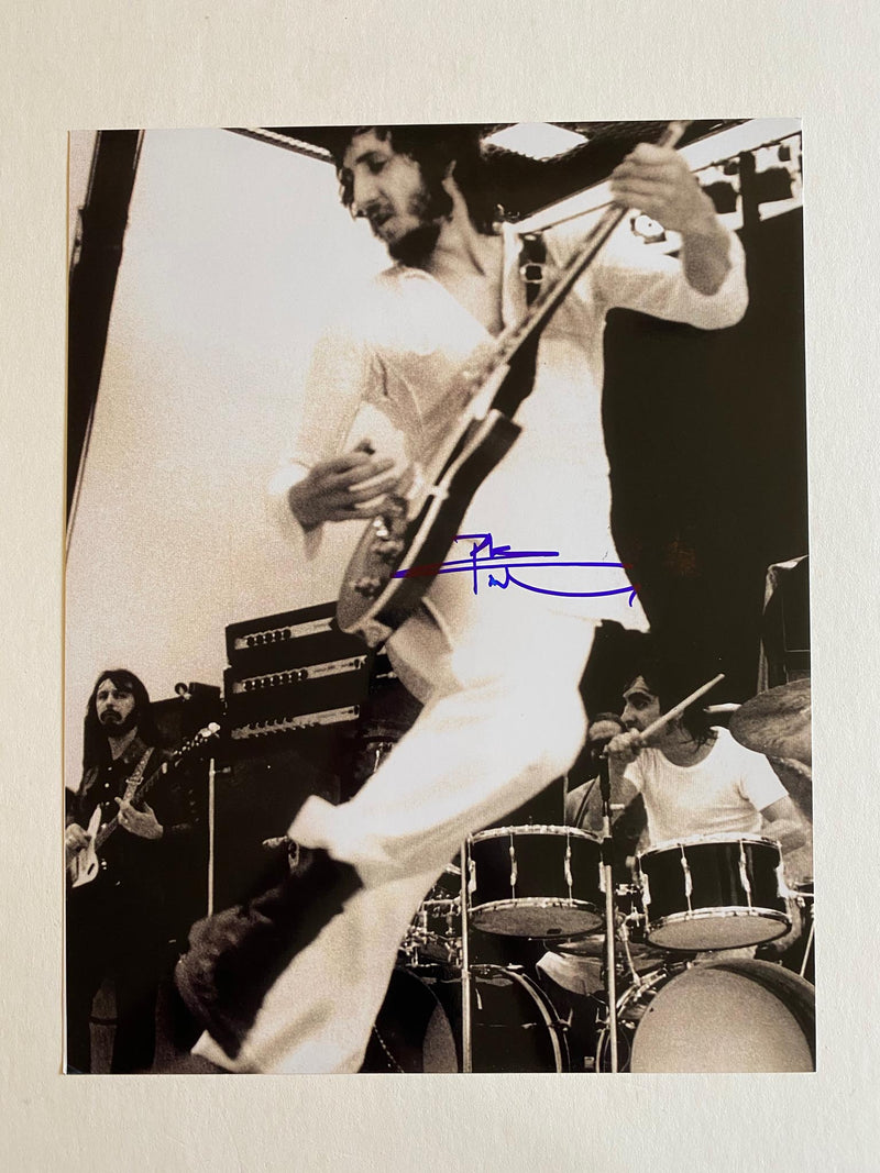 PETE TOWNSHEND autographed "The Who" 11x14 photo