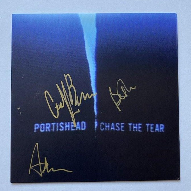 PORTISHEAD autographed "Chase the Tear"