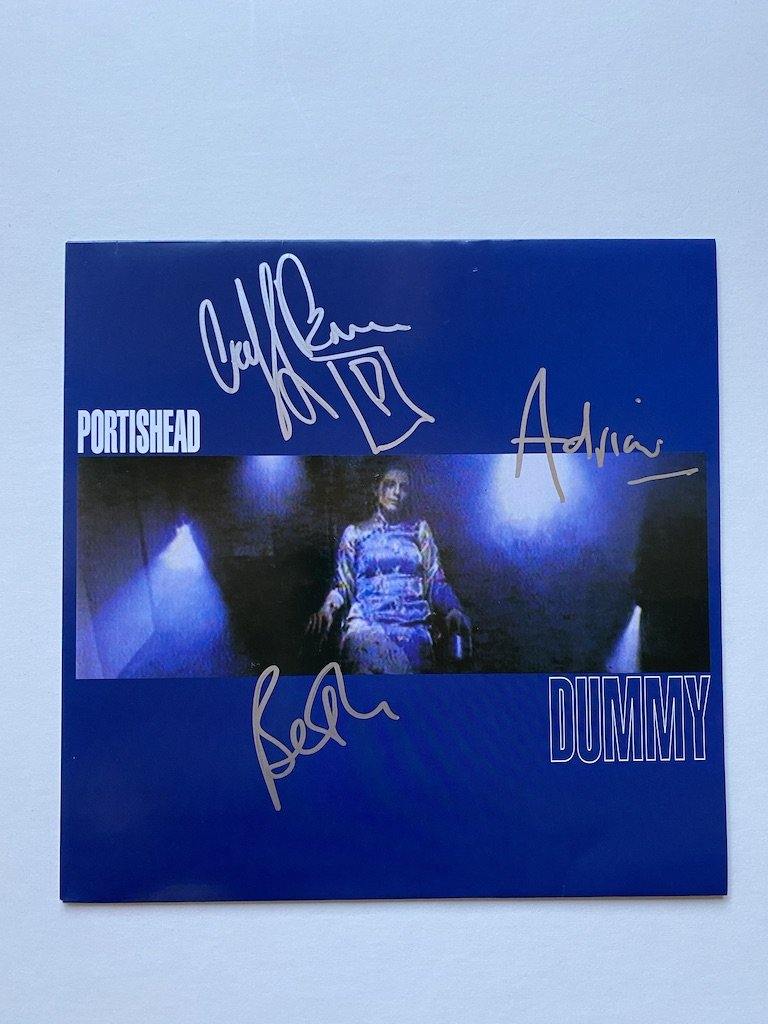 Portishead signed "Dummy" LP