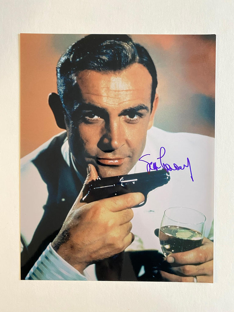 SEAN CONNERY autographed "James Bond 007" 11x14 photo