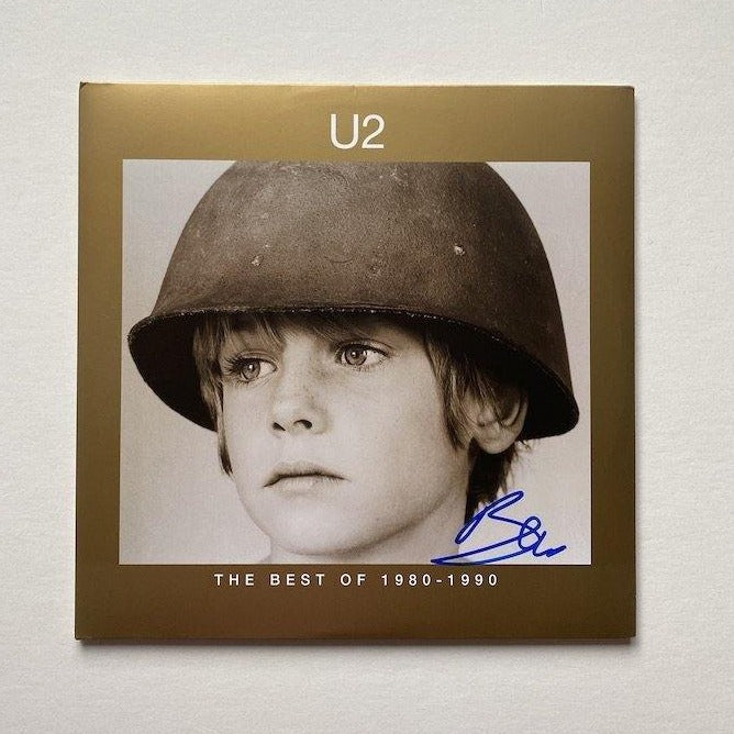 U2 / BONO autographed "Best of 1980-1990"