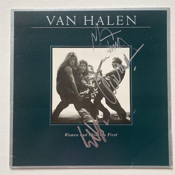 VAN HALEN autographed "Women and Children First"