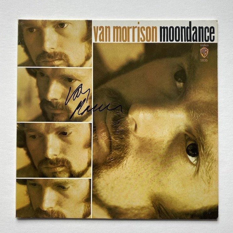 VAN MORRISON autographed "Moondance"