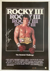 "ROCKY III" autographed by SYLVESTER STALLONE